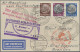 Zeppelin Mail - Germany: 1933, 4th South America Flight Incombination With Catap - Airmail & Zeppelin