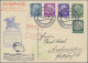 Zeppelin Mail - Germany: 1933 (9.9.), 6. Südamerikafahrt Auf 6 Pf Hindenburg Pri - Correo Aéreo & Zeppelin
