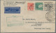 Zeppelin Mail - Europe: 1931, 1. Südamerikafahrt, Zuleitung Niederlande, Luftpos - Autres - Europe