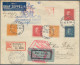 Zeppelin Mail - Europe: 1933, 7th South America Trip, Swedish Post, Attractive F - Otros - Europa