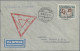 Zeppelin Mail - Europe: 1933, LIECHTENSTEIN, Chicago-Dreiecksfahrt Bis Pernambuc - Sonstige - Europa