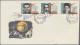 Thematics: Astrophilately: 1964/65, Voshkod 1 And Voshkod 2, Two FDC With Origin - Andere & Zonder Classificatie