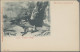 Thematics: Animals-foxes: 1897, MÜNCHEN COURIER, Bildpostkarte Mit Aufgeklebter - Autres