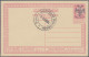 Albania - Postal Stationery: 1913, Double Headed Eagle Overprints, Two Unused St - Albanien