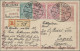 Albania - Postal Stationery: 1914, Stationery Card Skanderberg 10q. Red Uprated - Albania