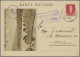 Albania - Postal Stationery: 1942, 15 Q Red Postal Stationery Picture Postcard ( - Albanië