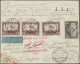 Belgium: 1932, 8th SOUTH AMERICA FLIGHT, Contract State Letter From LIEGE With G - Storia Postale