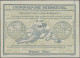 Belgium - Postal Stationery: 1907 Ff. Intern. Reply Coupon "Rom" 0.28 Fr. Showin - Otros & Sin Clasificación