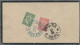 Bulgaria: 1882, Lion 5st. Green/grey-green And 10st. Rose/orange On Reverse Of M - Brieven En Documenten