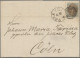 Denmark: 1871 8 Sk. Brown & Grey Used On Entire Letter From Copenhagen To Coeln, - Altri & Non Classificati