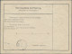 Denmark: 1915 Parcel Card For A Packet Of 7.40 Kg From Copenhagen To St. Croix, - Lettres & Documents