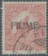 Fiume: 1918, 10 (+2) Filler Rose (instead Of Red Or Carmine), One Of The Recentl - Fiume
