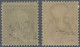 France: 1928, Airmail "Ile De France" 10fr. On 90c. Lilac-rose And 10fr. On 1.50 - Ungebraucht