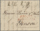 Gibraltar -  Pre Adhesives  / Stampless Covers: 1818, Entire Letter Dated "Gibli - Gibraltar