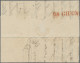 Gibraltar -  Pre Adhesives  / Stampless Covers: 1818, Entire Letter Dated "Gibli - Gibilterra