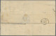 Gibraltar: 1861, 27 May+27 Dec, Two Lettersheets Originating From Gibraltar With - Gibraltar