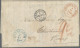 Great Britain: 1858, Entire Folded Letter From "Manchester No. 30 1858" To Chris - Lettres & Documents