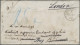 Great Britain: 1872 Stampless Cover From London To Bubna, Redirected To Bubenc A - Storia Postale