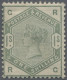 Great Britain: 1883, 1s. Dull Green, Fresh Colour, Well Perforated, Mint With Pa - Ongebruikt