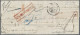 Italy -  Pre Adhesives  / Stampless Covers: 1853 (Rome - Venice - Trieste - Ljub - 1. ...-1850 Prefilatelia