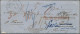 Italy -  Pre Adhesives  / Stampless Covers: 1857 (Rome - Milan - Zürich - Bonn - - ...-1850 Voorfilatelie