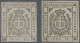 Old Italian States: Modena: 1859, Privisional Government, 15 C Brown, In Two Dif - Modena
