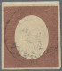 Italian States - Sardinia: 1854, 40 C Mattrosa, Auf Kleinem Briefstück, Mehrfach - Sardinien