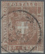 Italian States - Tuskany: 1861, 80 C Carmine, Wide Margin At Bottom, Complete Ma - Toskana