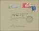 Italy: 1936, Horatio, Airmail Stamp 60c. Carmine And Vitt.Em. 1.25l. Blue On Air - Marcofilie