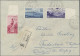 Italy: 1936, 2000th Birthday Of Horace, 1+1 L Airmail, 1.25+1 L And 1.75 + 1 L T - Storia Postale