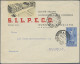 Italy: 1950, UNESCO Conference 55l. Blue, Single Franking On Cacheted Commercial - 1961-70: Marcophilia
