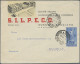 Italy: 1950, UNESCO Conference 55l. Blue, Single Franking On Cacheted Commercial - 1961-70: Marcophilie