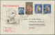 Italy: 1950, Tobacco Conference 55l. Ultramarine/brown, Horizontal Pair In Combi - 1961-70: Poststempel