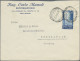 Italy: 1951, Mailand Fair 55l. Blue, Single Franking On Commercial Cover (roughl - 1961-70: Poststempel