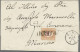 Italy - Postage Dues: 1871, 30 C Postage Due Tied By Rare Papal State One Liner - Strafport