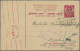 Yugoslavia - Postal Stationery: 1937, Stationery Card 2din. Carmine Commercially - Postwaardestukken