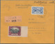 Liechtenstein: 1930, 1 1/2 Fr. Reg.gebäude Mit 1 Fr. Rheintal Auf Wertbrief (Sfr - Lettres & Documents