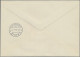 Liechtenstein: 1944, Freimarken Troyer Komplett 14 Werte Auf 3 Echt Gelaufenen R - Storia Postale