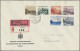 Liechtenstein: 1944/49, Troyer-Freimarkenausgabe 3 Rp. - 150 Rp. Komplett 14 Wer - Briefe U. Dokumente