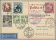 Liechtenstein - Ganzsachen: 1933, 20 Rp. Schloßhof Auslandskarte Ohne Bild Mit Z - Entiers Postaux