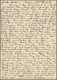 Liechtenstein - Ganzsachen: 1934/1938, 20 Rp. Schloßhof Auslandsbildpost-GA-Kart - Postwaardestukken