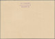 Liechtenstein - Ganzsachen: 1946,1.8., 20 Rp. Enzian Auslandsfragekarte Mit ZuF, - Stamped Stationery