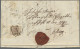 Österreich: 1850, 6 Kr. Braun, Handpapier, Type III, Zwei Exemplare Je Frisch Bz - Brieven En Documenten