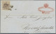 Österreich: 1850, 6 Kr. Braun, Handpapier, Type Ia, Kabinettstück Als Einzelfran - Brieven En Documenten