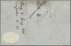 Österreich: 1850, 9 Kr. Hellblau, Handpapier, Type I, Mit Interessantem Plattenf - Storia Postale