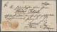 Österreich: 1854, 3 Kr. Rot, Maschinenpapier, Zwei Exemplare (eine Marke Etwas B - Storia Postale