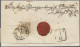 Österreich: 1854, 9 Kr. Blau, Maschinenpapier, Natürliche Senkrechte Druckfalte, - Briefe U. Dokumente