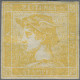 Österreich: 1851, 6 Kr. Gelb, Sog. "Gelber Merkur", Neudruck Von 1870, Farbfrisc - Unused Stamps