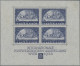 Österreich: 1933, Wipa-Block In Den Originalmaßen, Postfrisch, Unsigniert. - Unused Stamps