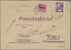 Österreich: 1947, 8 G Als EF Auf Postscheckbrief Von Wien Entwertet Mit Nachträg - Cartas & Documentos
